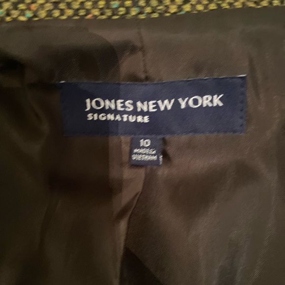 Jones New York olive green blazer - Picture 5 of 10
